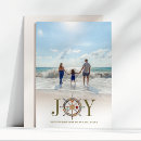 Search for nautical christmas cards Joy