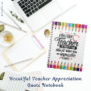 Search for teacher appreciation notebooks Colourful