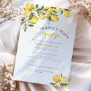 Search for mamas main squeeze baby shower invitations Watercolor botanical
