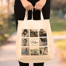 Search for photo collage tote bags Memories