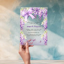 Search for purple butterfly bridal shower invitations Lavender