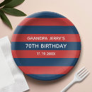 Search for red and blue paper plates Sporty