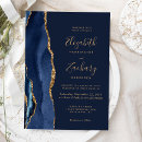 Search for navy and gold invitations Watercolor