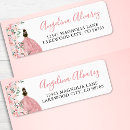 Search for tiara return address labels Princess tiara crown