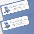 Search for cowboys return address labels For her