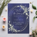 Search for sage green and navy blue wedding invitations Elegant