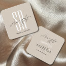 Search for monogram business cards Minimalist