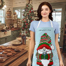 Search for gnomes aprons Red