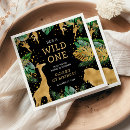 Search for wild one napkins One year old