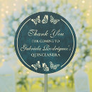 Search for green butterflies stickers Quinceanera