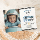 Search for 2nd boy birthday invitations Racing