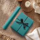 Search for solid teal wrapping paper Elegant