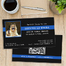 Search for handler business cards K9 unit