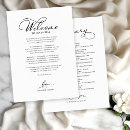 Search for weekend itinerary invitations Black and white