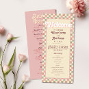 Search for retro wedding programs Vintage