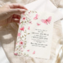 Search for butterfly bridal shower invitations Boho