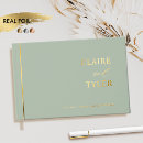 Search for small wedding guest books Typography