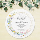 Search for wreath bridal shower invitations Love is in bloom