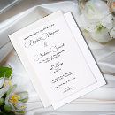 Search for black bride invitations Minimalist