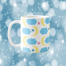 Search for cloud pattern mugs Blue