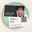 Search for qr code music business cards Retro