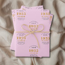 Search for 90th birthday wrapping paper Ninetieth