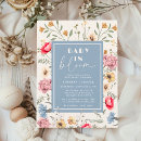 Search for in bloom baby boy shower invitations Vintage