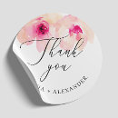 Search for blush floral wedding stickers Watercolor