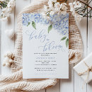 Search for baby blue bridal shower invitations Flowers