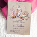 Search for witch baby shower invitations Watercolor