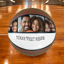 Search for designer basketballs Dad