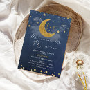 Search for dark blue baby shower invitations Mother to be