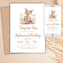 Search for fox birthday invitations Boho