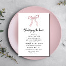 Search for bow bridal shower invitations Bride to be