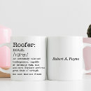 Search for roofing mugs Funny