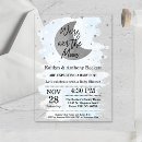 Search for silver moon invitations Blue