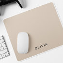 Search for beige mousepads Initial mouse mat