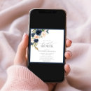 Search for navy and blush bridal shower invitations For her