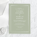 Search for sage square wedding invitations Formal
