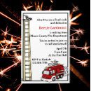 Search for firefighter retirement party invitations Fireman