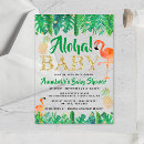 Search for beach baby boy shower invitations Tropical