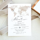 Search for the adventure begins baby shower invitations Boarding pass