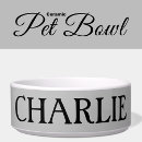 Search for black and white pet bowls Cats