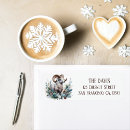 Search for rocky return address labels Watercolor