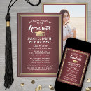 Search for elegant graduation invitations High school or college