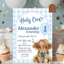 Search for holy cow im one invitations For kids