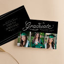 Search for ribbon graduation invitations Black and white