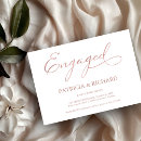 Search for rose gold engagement party invitations Chic