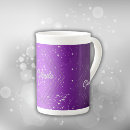 Search for metallic silver mugs Glitter