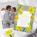 Search for daffodil wedding invitations Watercolor